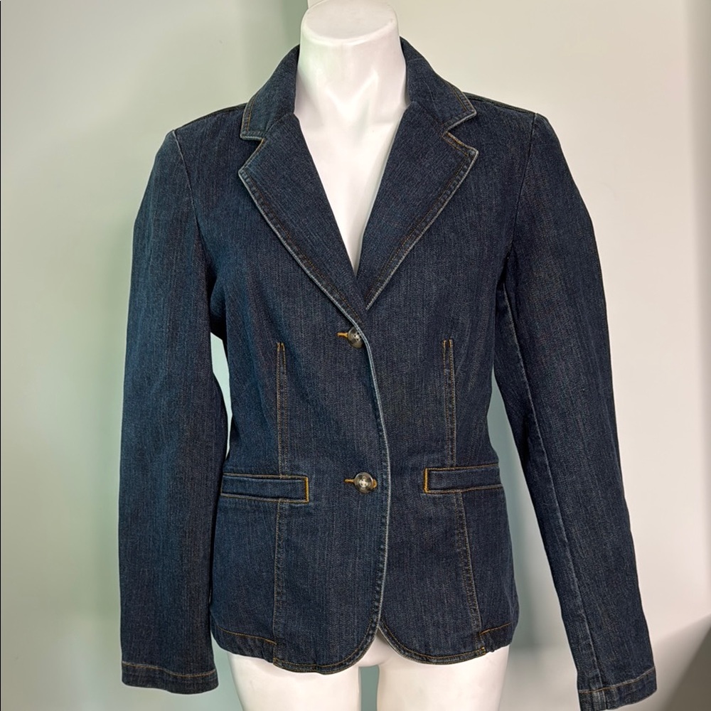 NWT L.L. Bean Fitted Jean Jacket size 10 women